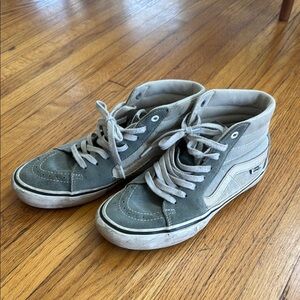 Vans Gray High-Top Sneakers